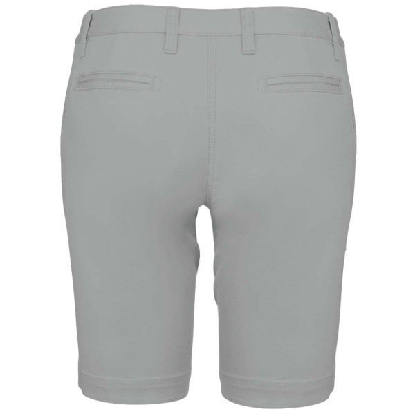 LADIES' CHINO BERMUDA SHORTS Szürke 