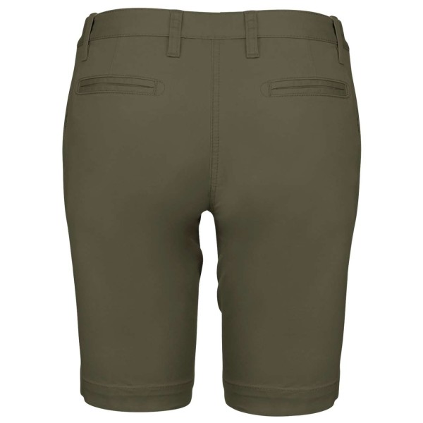 LADIES' CHINO BERMUDA SHORTS Zöld 