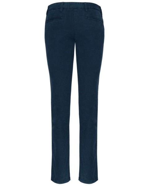 LADIES' CHINO TROUSERS Kék 