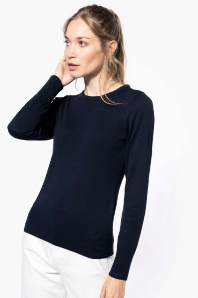 LADIES' CREW NECK JUMPER Szürke 