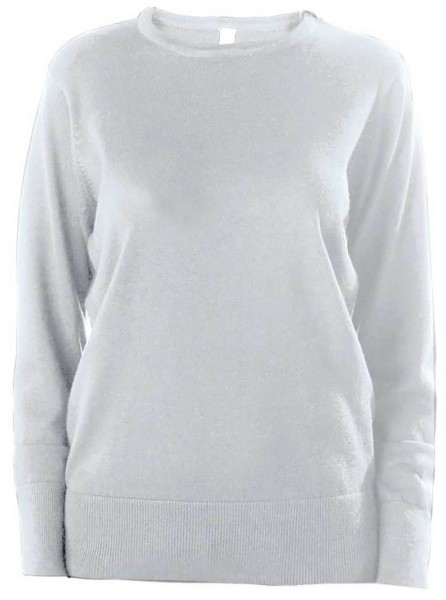 LADIES' CREW NECK JUMPER Szürke 