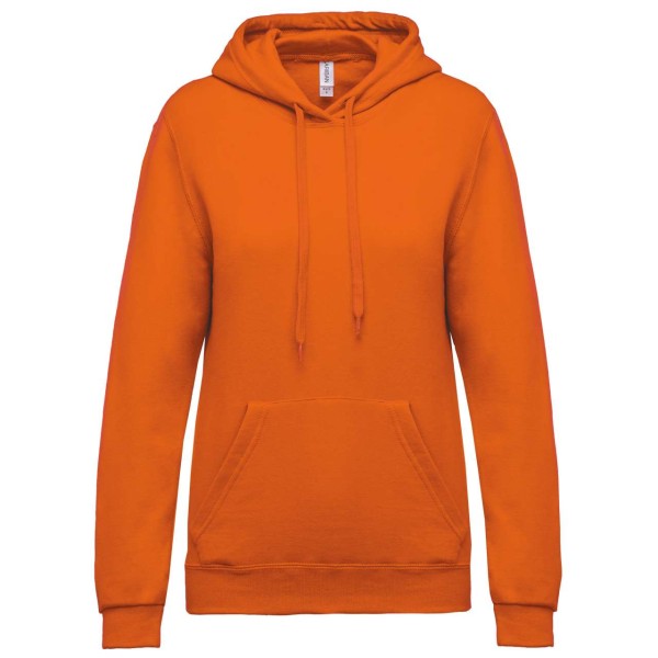 LADIES’ HOODED SWEATSHIRT Narancssárga 