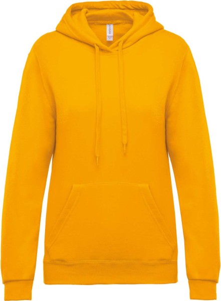 LADIES’ HOODED SWEATSHIRT Sárga 