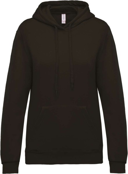 LADIES’ HOODED SWEATSHIRT Szürke 