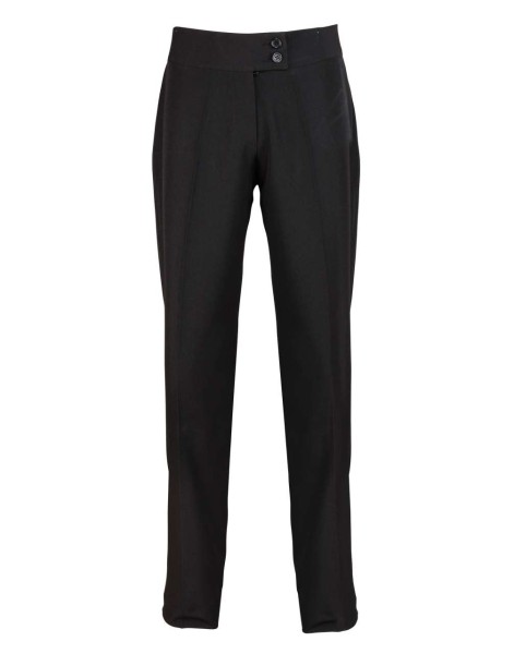LADIES' 'IRIS' STRAIGHT LEG TROUSERS Fekete 