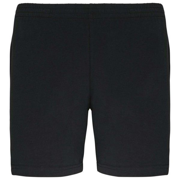 LADIES' JERSEY SPORTS SHORTS Fekete 
