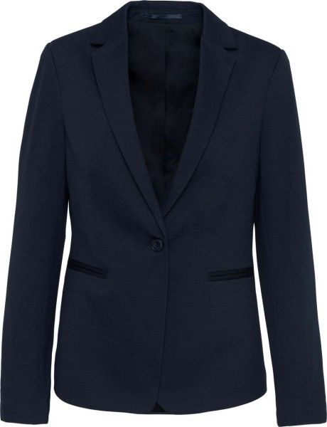 LADIES' KNIT JACKET Kék 