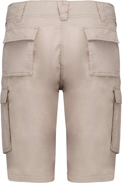 LADIES' LIGHTWEIGHT MULTIPOCKET BERMUDA SHORTS Barna 
