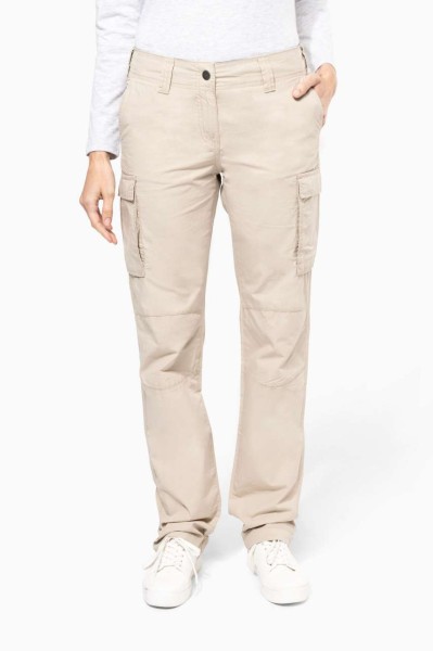 LADIES' LIGHTWEIGHT MULTIPOCKET TROUSERS Szürke 