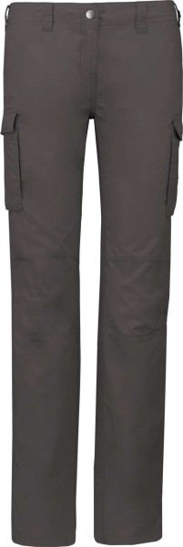 LADIES' LIGHTWEIGHT MULTIPOCKET TROUSERS Szürke 