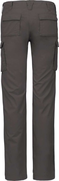 LADIES' LIGHTWEIGHT MULTIPOCKET TROUSERS Szürke 