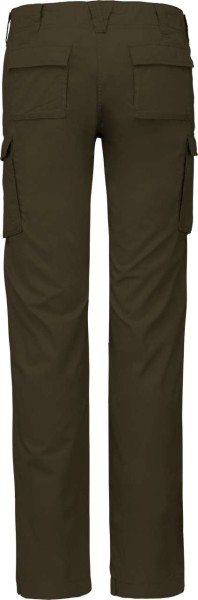 LADIES' LIGHTWEIGHT MULTIPOCKET TROUSERS Zöld 