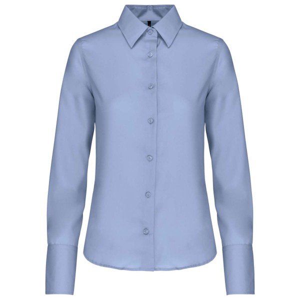 LADIES' LONG-SLEEVED NON-IRON SHIRT Kék 