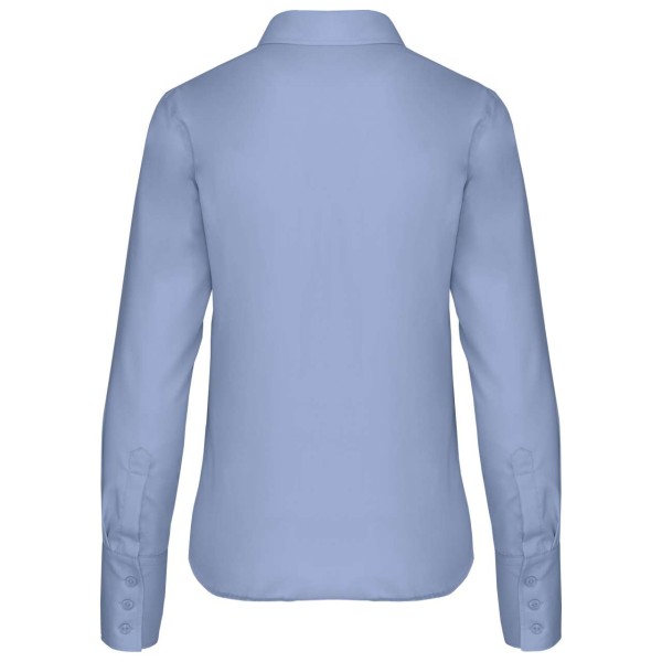LADIES' LONG-SLEEVED NON-IRON SHIRT Kék 