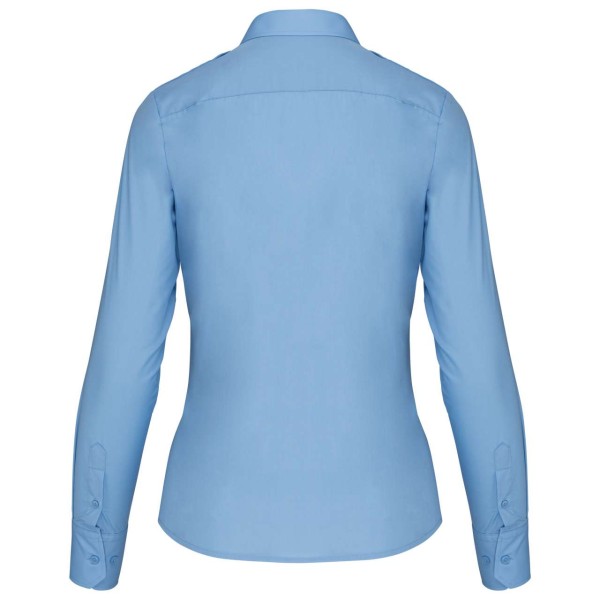LADIES’ LONG-SLEEVED PILOT SHIRT Kék 