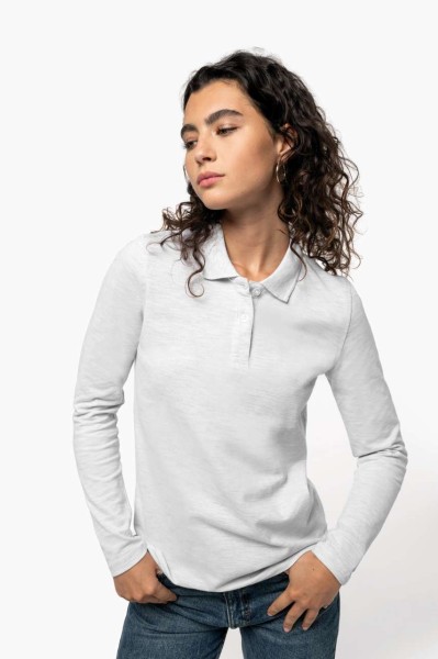 LADIES' LONG-SLEEVED POLO SHIRT Barna 