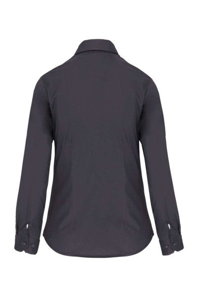 LADIES' LONG-SLEEVED STRETCH SHIRT Szürke 