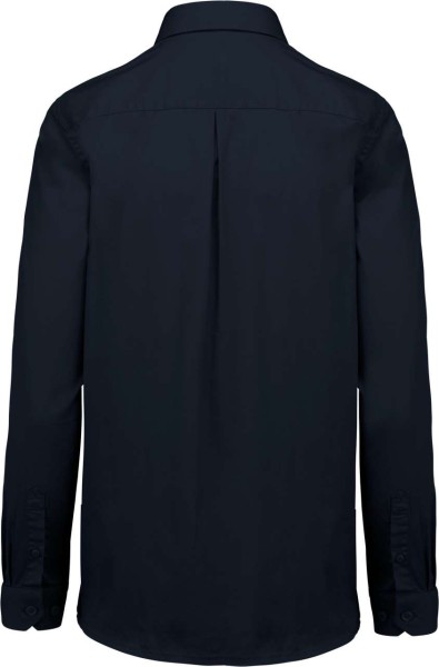 LADIES’ NEVADA LONG SLEEVE COTTON SHIRT Kék 