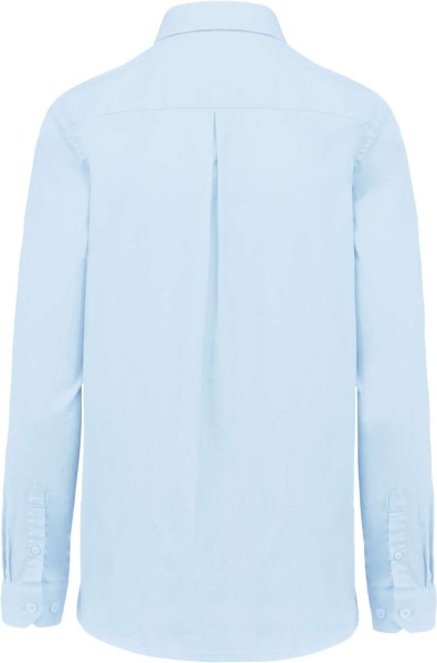 LADIES’ NEVADA LONG SLEEVE COTTON SHIRT Kék 