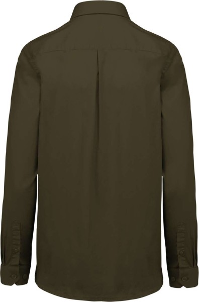 LADIES’ NEVADA LONG SLEEVE COTTON SHIRT Zöld 