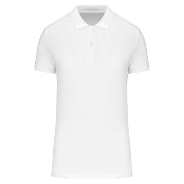 LADIES' ORGANIC 180 PIQUÉ POLO SHIRT Fehér 