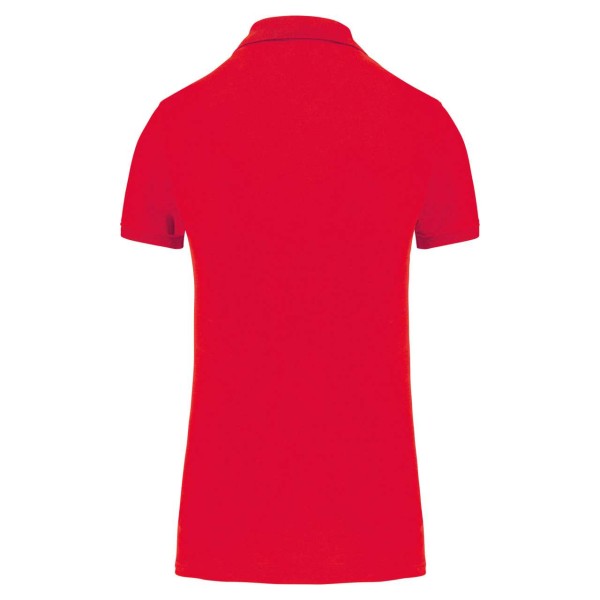 LADIES' ORGANIC 180 PIQUÉ POLO SHIRT Piros 