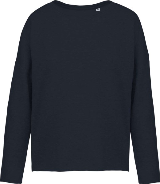 LADIES' OVERSIZED SWEATSHIRT Kék 