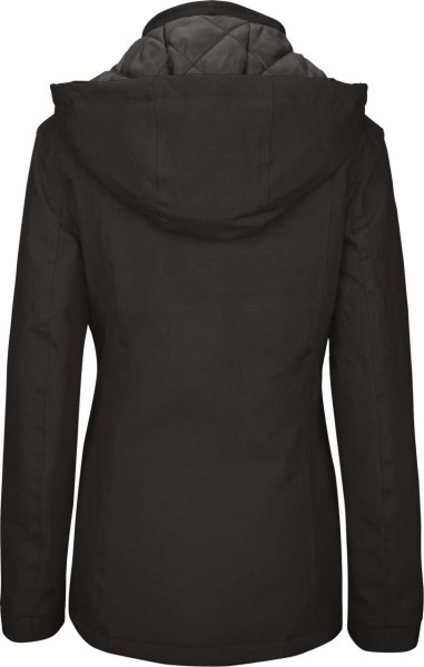 LADIES' PARKA Fekete 