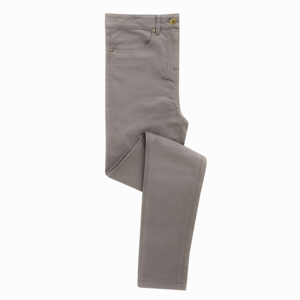 LADIES' PERFORMANCE CHINO JEANS Szürke 