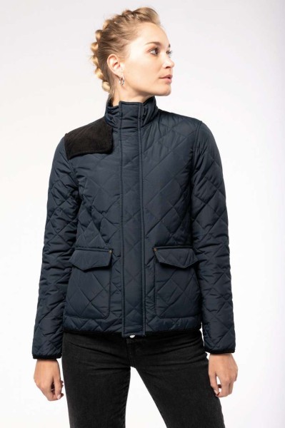 LADIES’ QUILTED JACKET Kék 