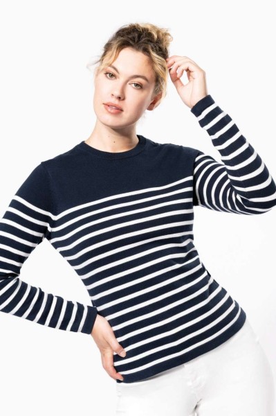 LADIES' SAILOR JUMPER Kék 