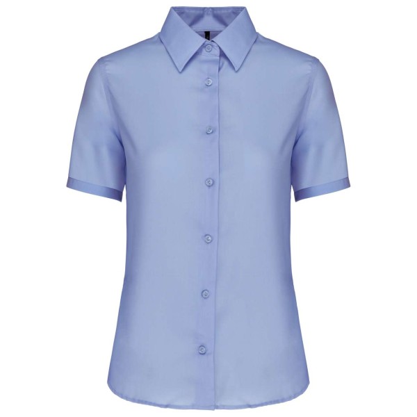 LADIES' SHORT-SLEEVED NON-IRON SHIRT Kék 