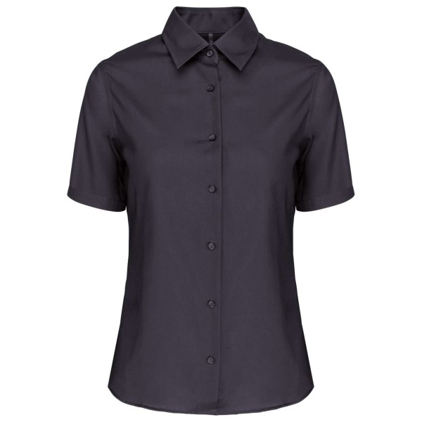 LADIES' SHORT-SLEEVED NON-IRON SHIRT Szürke 