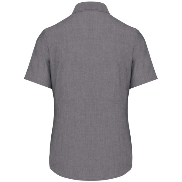 LADIES' SHORT-SLEEVED OXFORD SHIRT Szürke 