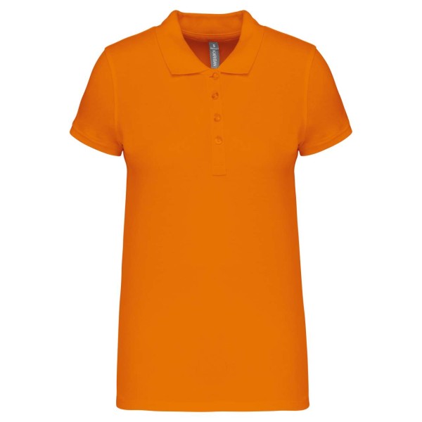 LADIES’ SHORT-SLEEVED PIQUÉ POLO SHIRT Narancssárga 