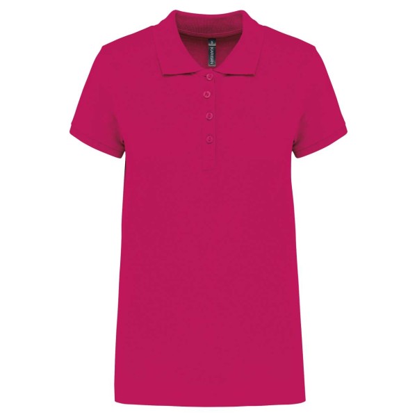 LADIES’ SHORT-SLEEVED PIQUÉ POLO SHIRT Rózsaszín 
