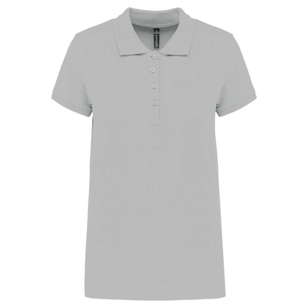 LADIES’ SHORT-SLEEVED PIQUÉ POLO SHIRT Szürke 