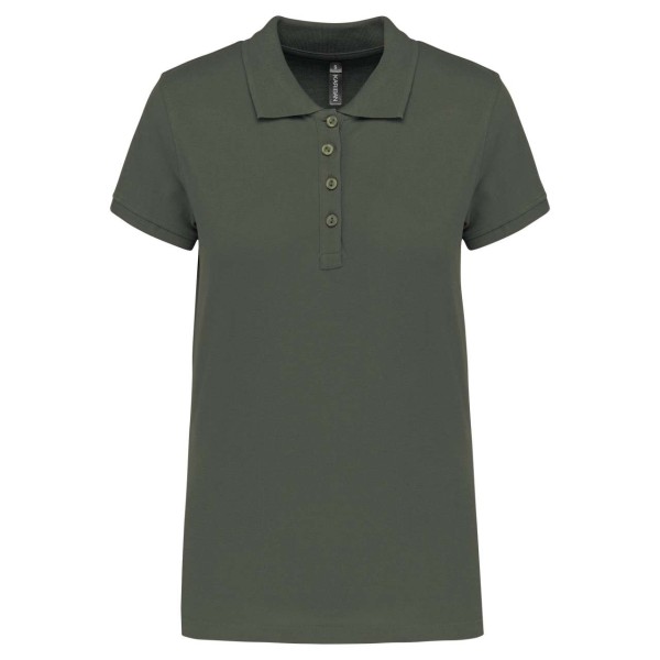LADIES’ SHORT-SLEEVED PIQUÉ POLO SHIRT Zöld 