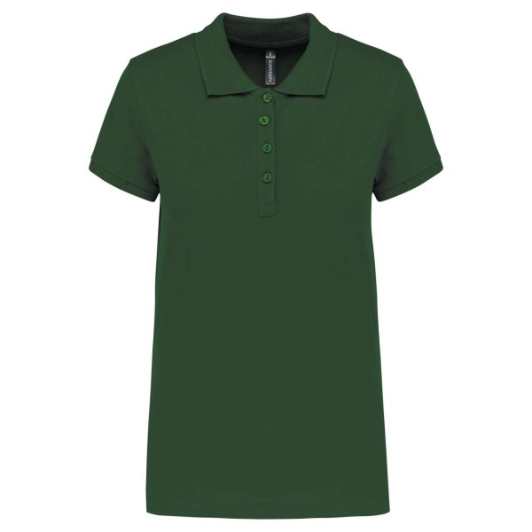 LADIES’ SHORT-SLEEVED PIQUÉ POLO SHIRT Zöld 