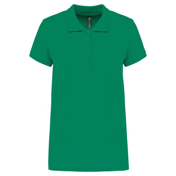 LADIES’ SHORT-SLEEVED PIQUÉ POLO SHIRT Zöld 