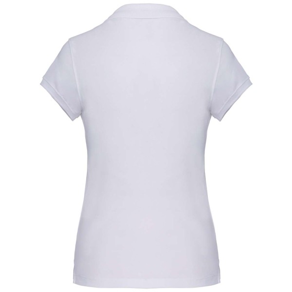 LADIES' SHORT-SLEEVED POLO SHIRT Fehér 