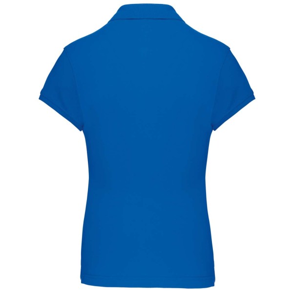 LADIES' SHORT-SLEEVED POLO SHIRT Kék 