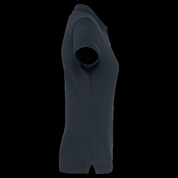 LADIES' SHORT-SLEEVED POLO SHIRT Kék 