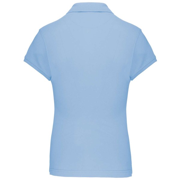 LADIES' SHORT-SLEEVED POLO SHIRT Kék 