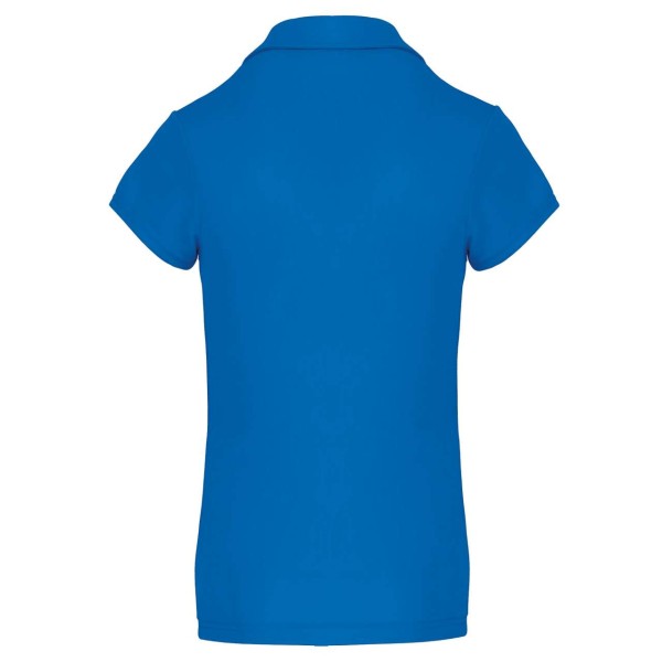 LADIES' SHORT-SLEEVED POLO SHIRT Kék 
