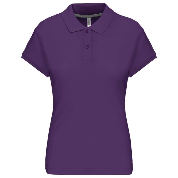 LADIES' SHORT-SLEEVED POLO SHIRT Lila 