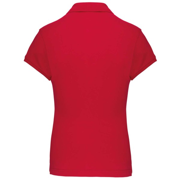 LADIES' SHORT-SLEEVED POLO SHIRT Piros 