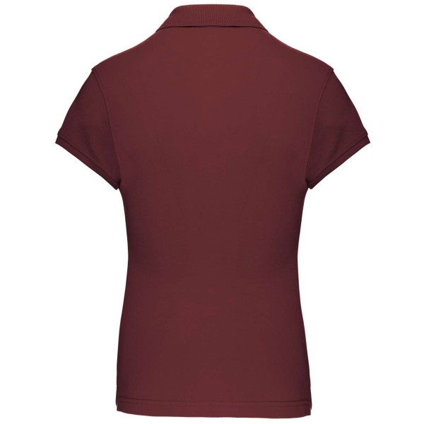 LADIES' SHORT-SLEEVED POLO SHIRT Piros 