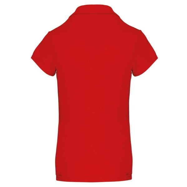 LADIES' SHORT-SLEEVED POLO SHIRT Piros 