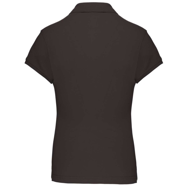 LADIES' SHORT-SLEEVED POLO SHIRT Szürke 